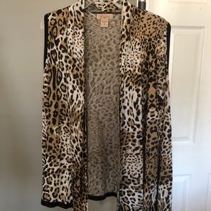 Leopard vest